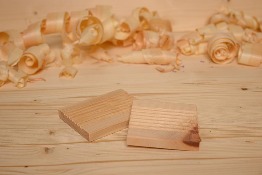 Seifenablagen aus Holz